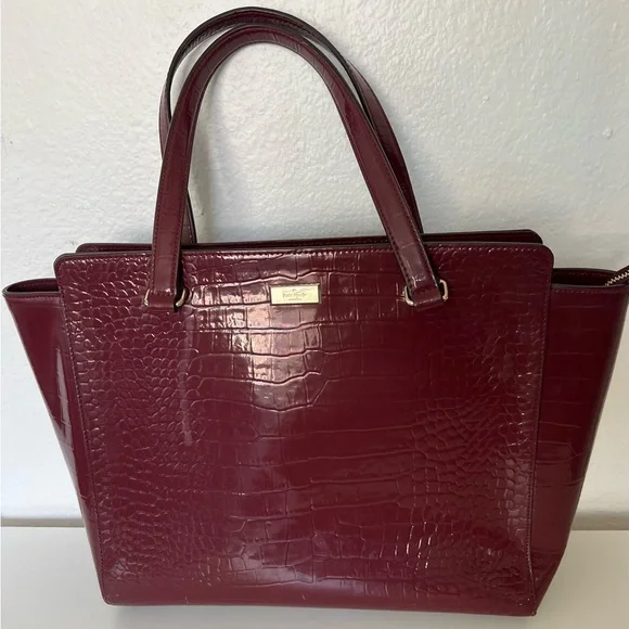 kate spade Bags Kate Spade Cherrywood Red Burgundy Bristol